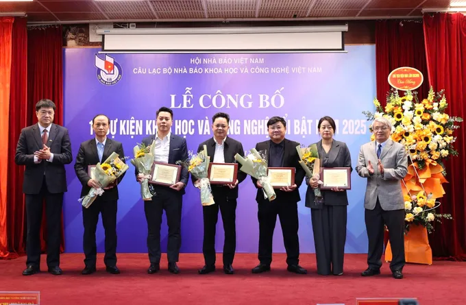 Câu lạc bộ Nhà báo KH-CN bình chọn 10 sự kiện KH-CN nổi bật năm 2025